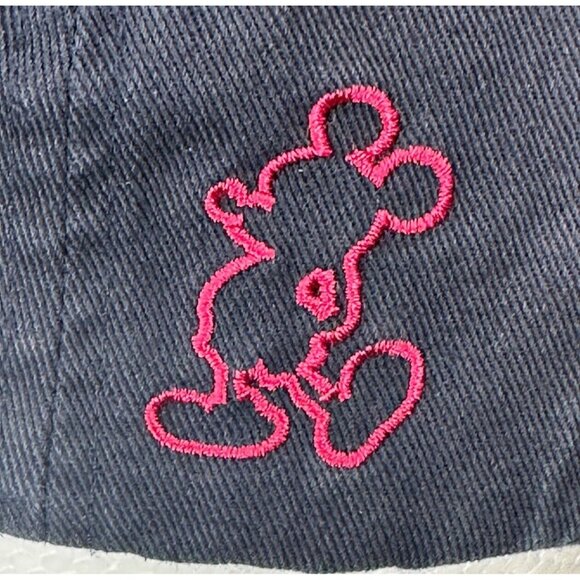 DISNEYLAND AUTHENTIC Hat Genuine Quality Goods Baseball Cap Navy Blue - Picture 6 of 7